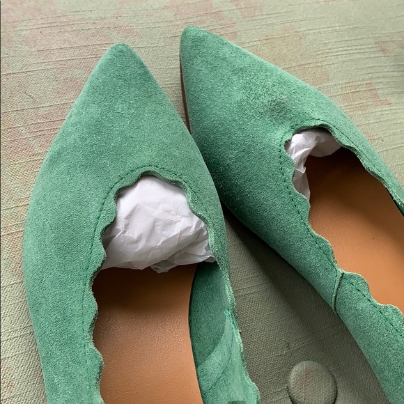 🆕NWT Anthropologie Klub Nico Naomi Scalloped Flat - Picture 10 of 16